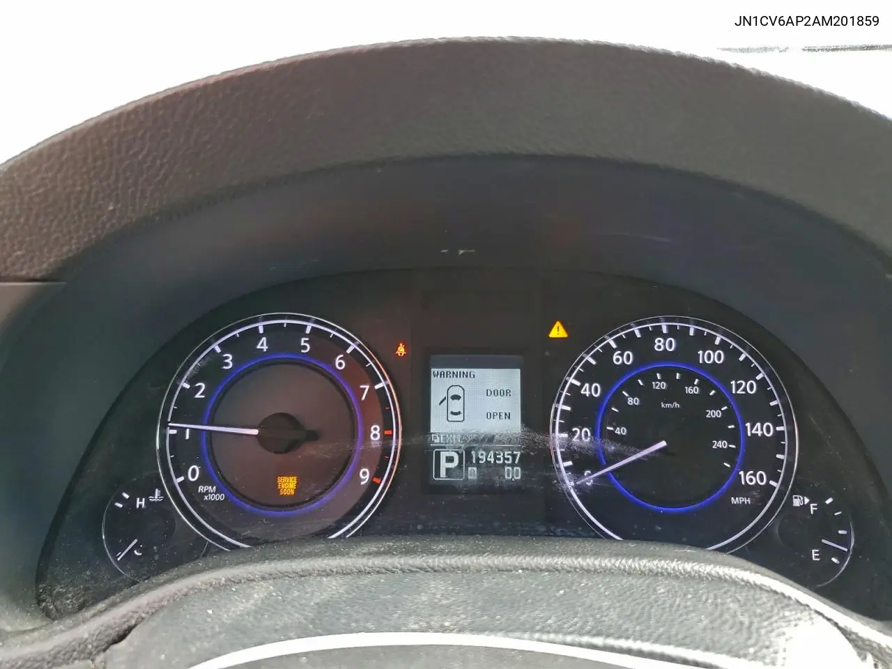 JN1CV6AP2AM201859 2010 Infiniti G37 Base