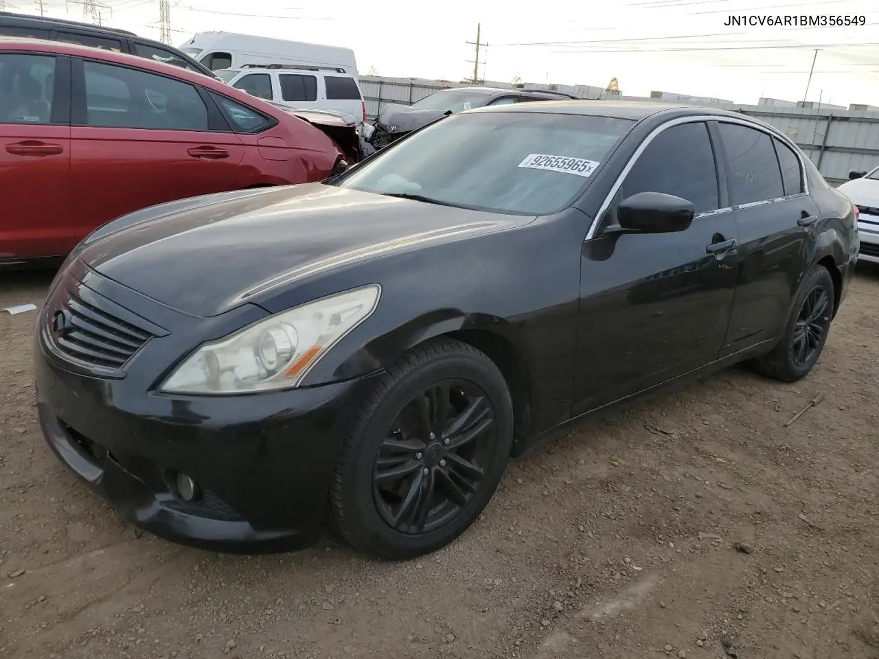 JN1CV6AR1BM356549 2011 Infiniti G37