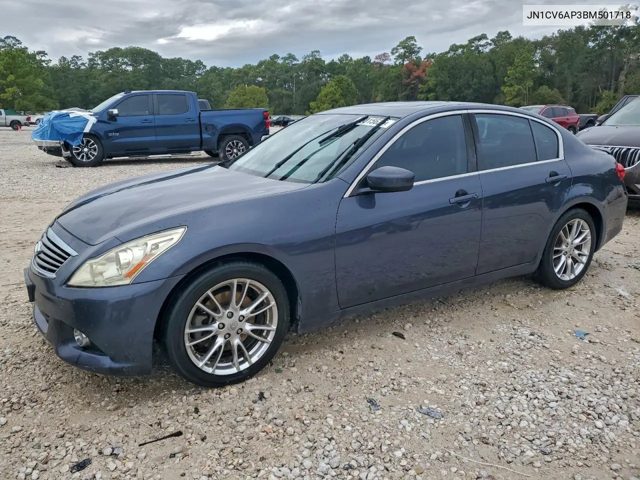 JN1CV6AP3BM501718 2011 Infiniti G37 Base