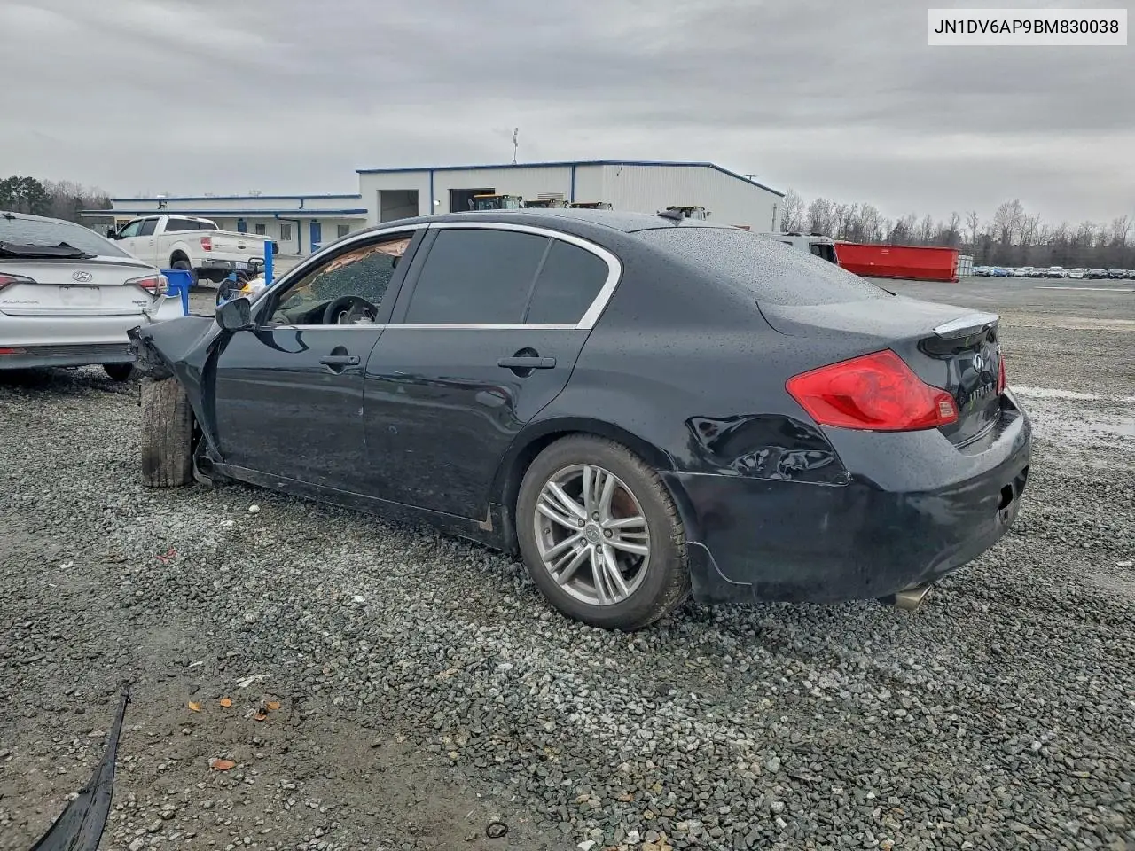JN1DV6AP9BM830038 2011 Infiniti G25 Base