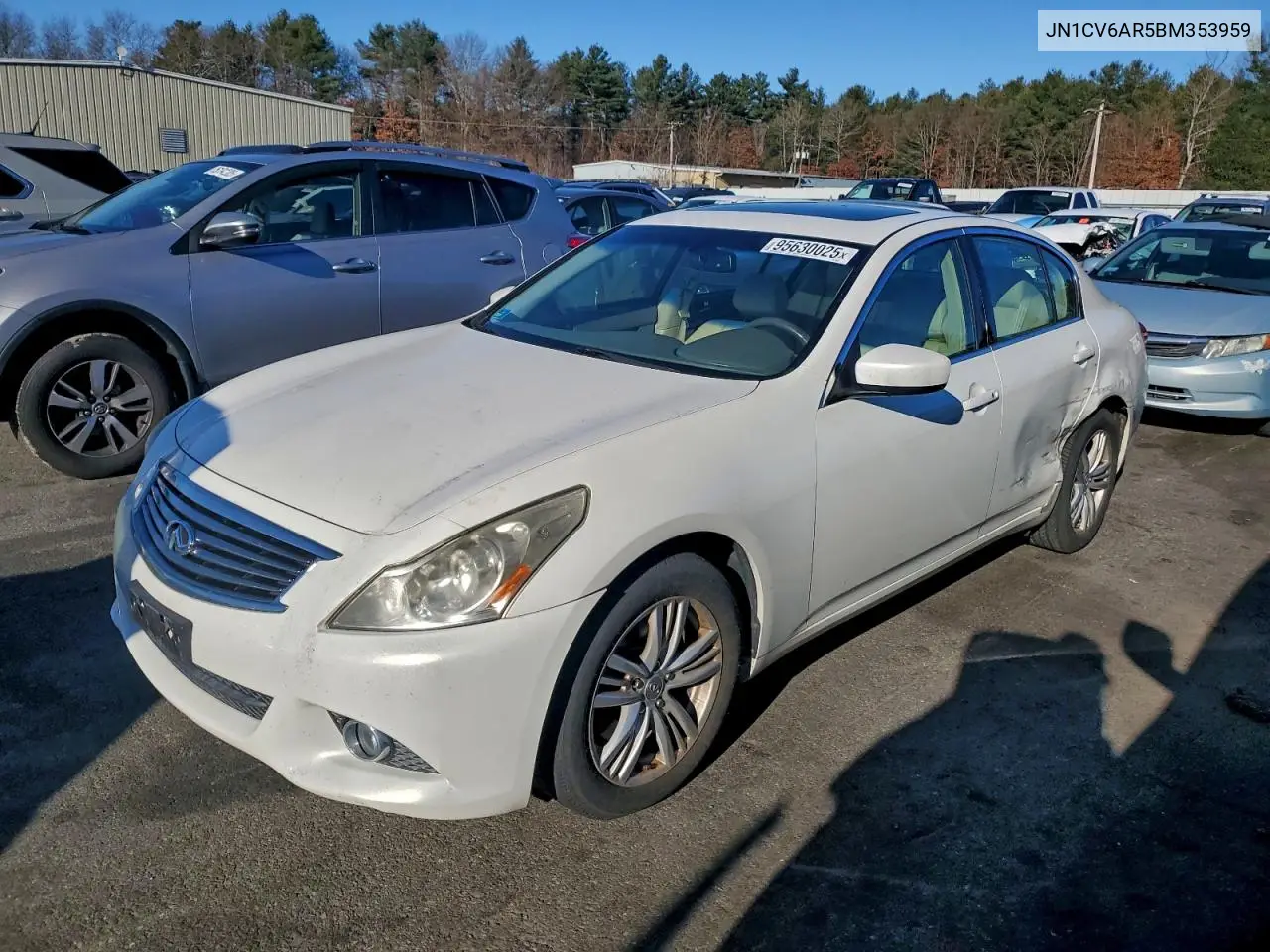 JN1CV6AR5BM353959 2011 Infiniti G37