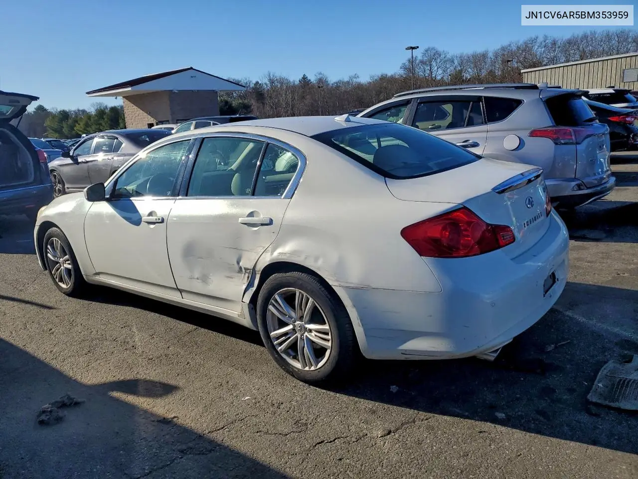 JN1CV6AR5BM353959 2011 Infiniti G37