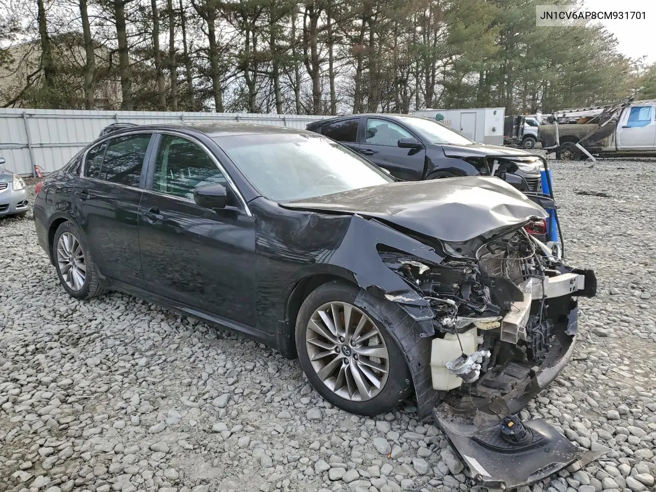 JN1CV6AP8CM931701 2012 Infiniti G37 Base