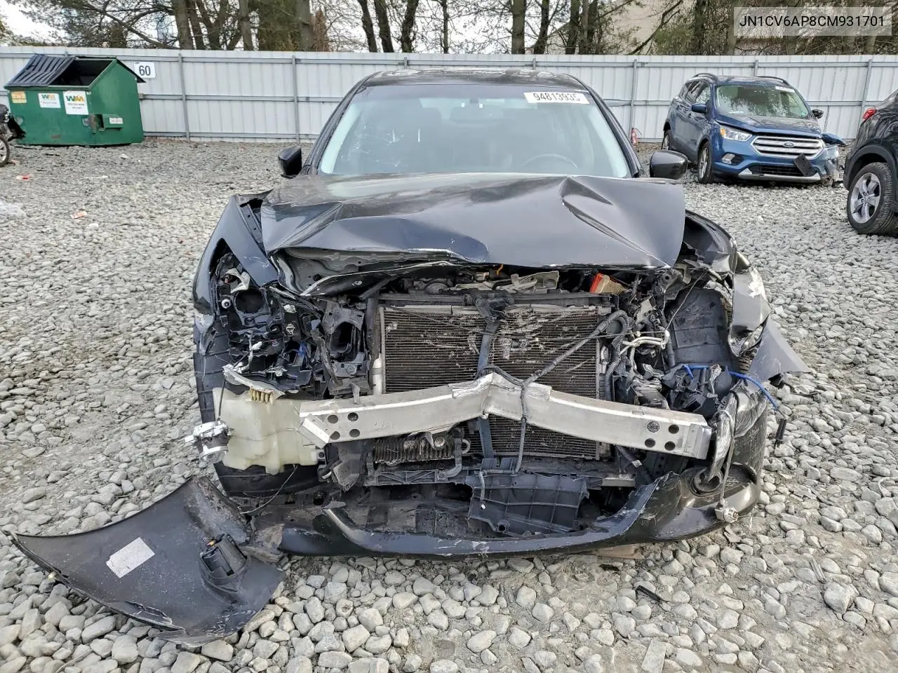 JN1CV6AP8CM931701 2012 Infiniti G37 Base