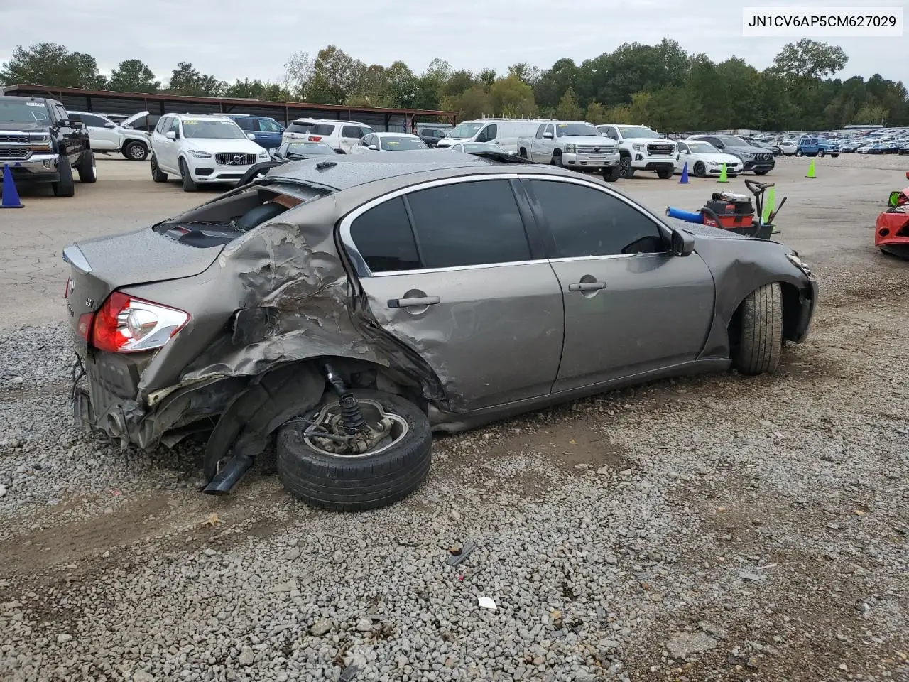 JN1CV6AP5CM627029 2012 Infiniti G37 Base