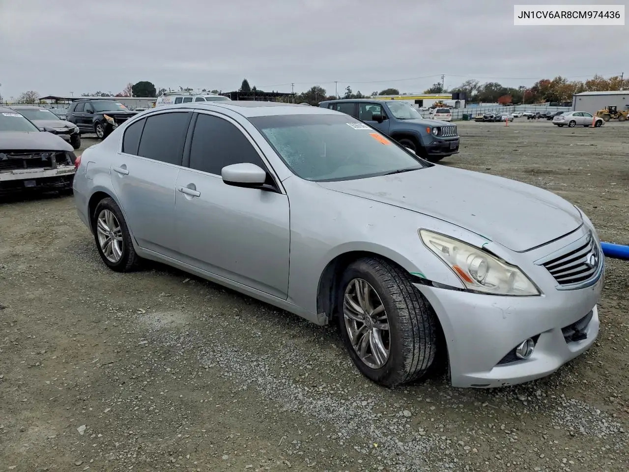 JN1CV6AR8CM974436 2012 Infiniti G37