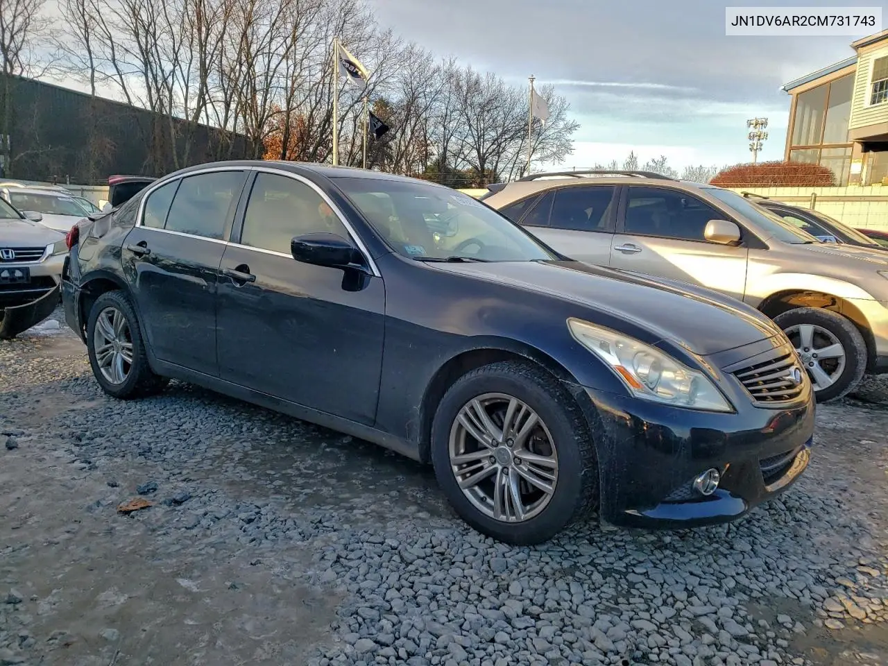 JN1DV6AR2CM731743 2012 Infiniti G25