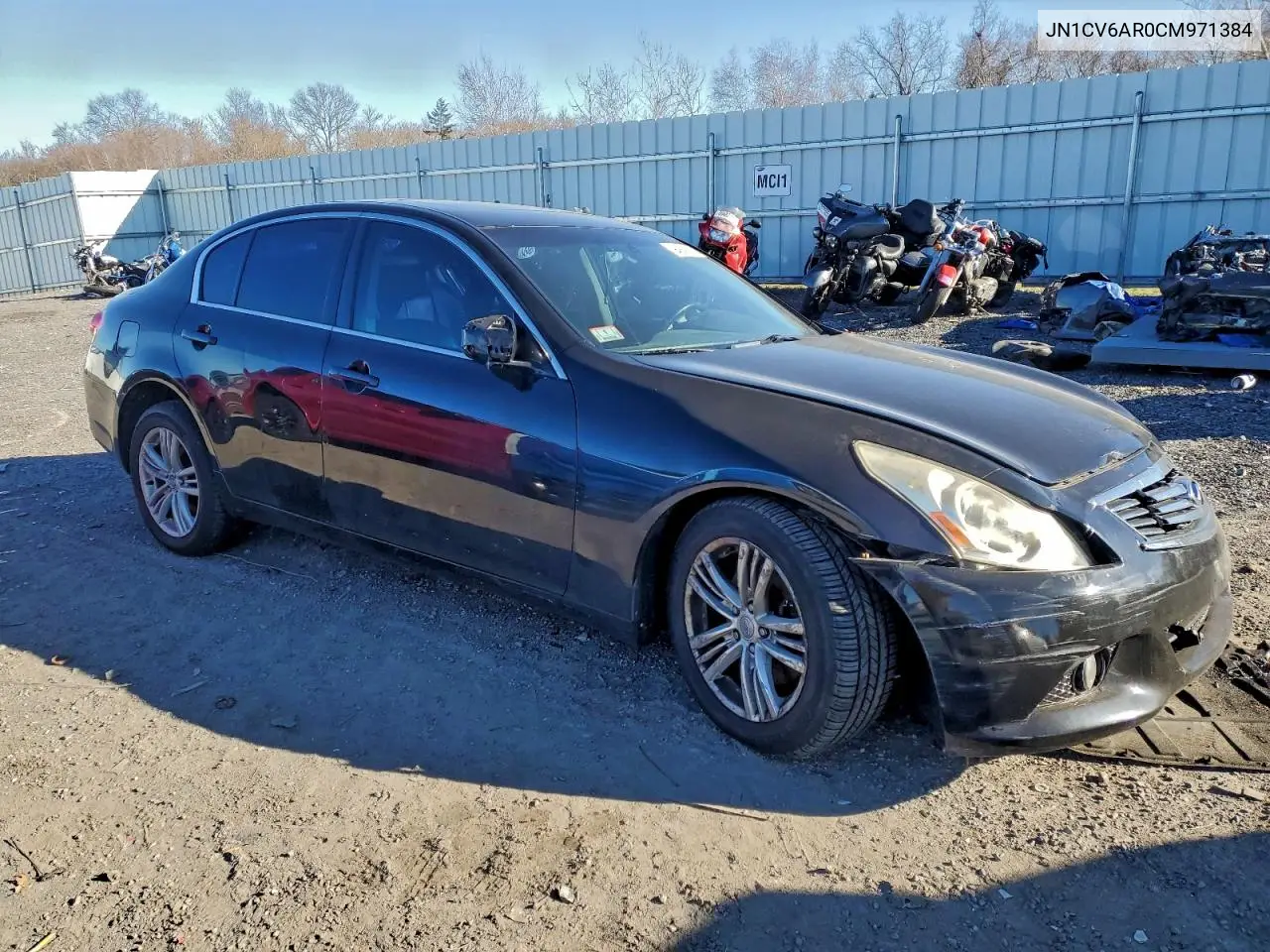 JN1CV6AR0CM971384 2012 Infiniti G37 Sedan X