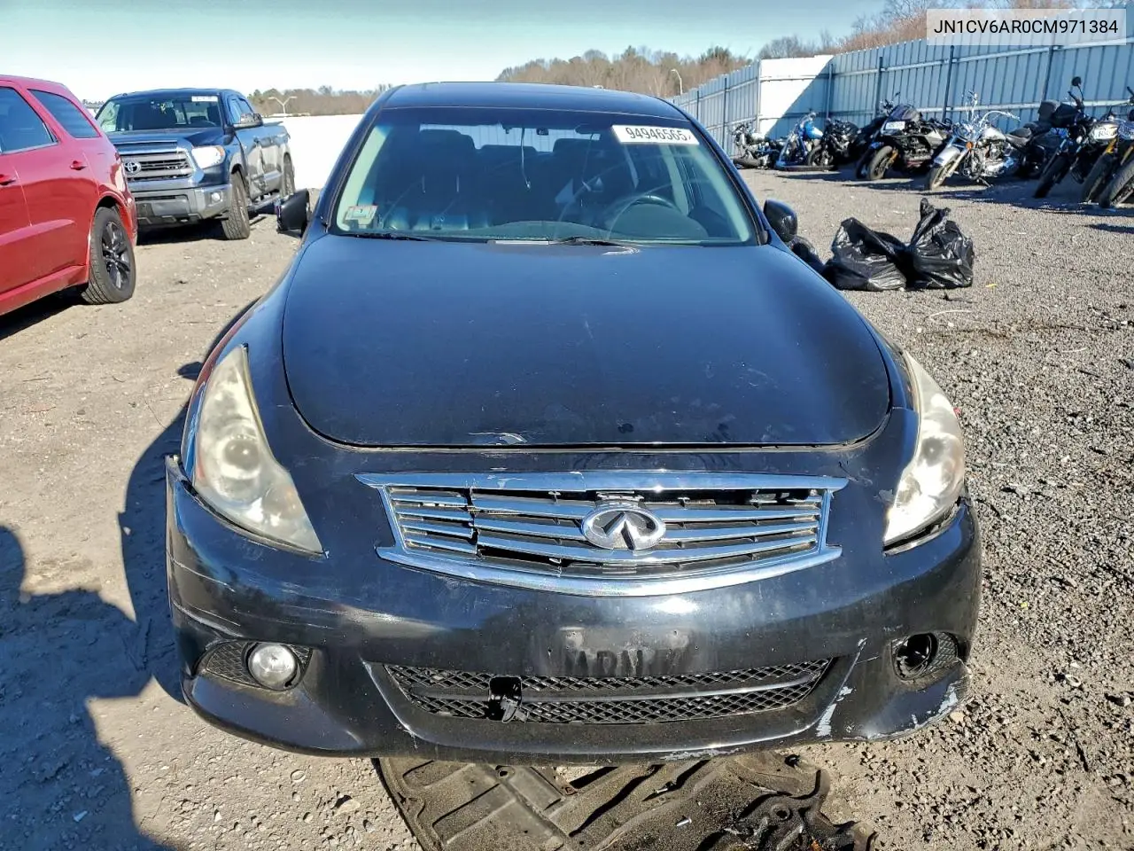 JN1CV6AR0CM971384 2012 Infiniti G37 Sedan X