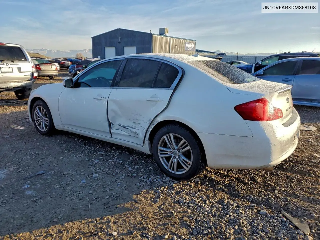 JN1CV6ARXDM358108 2013 Infiniti G37
