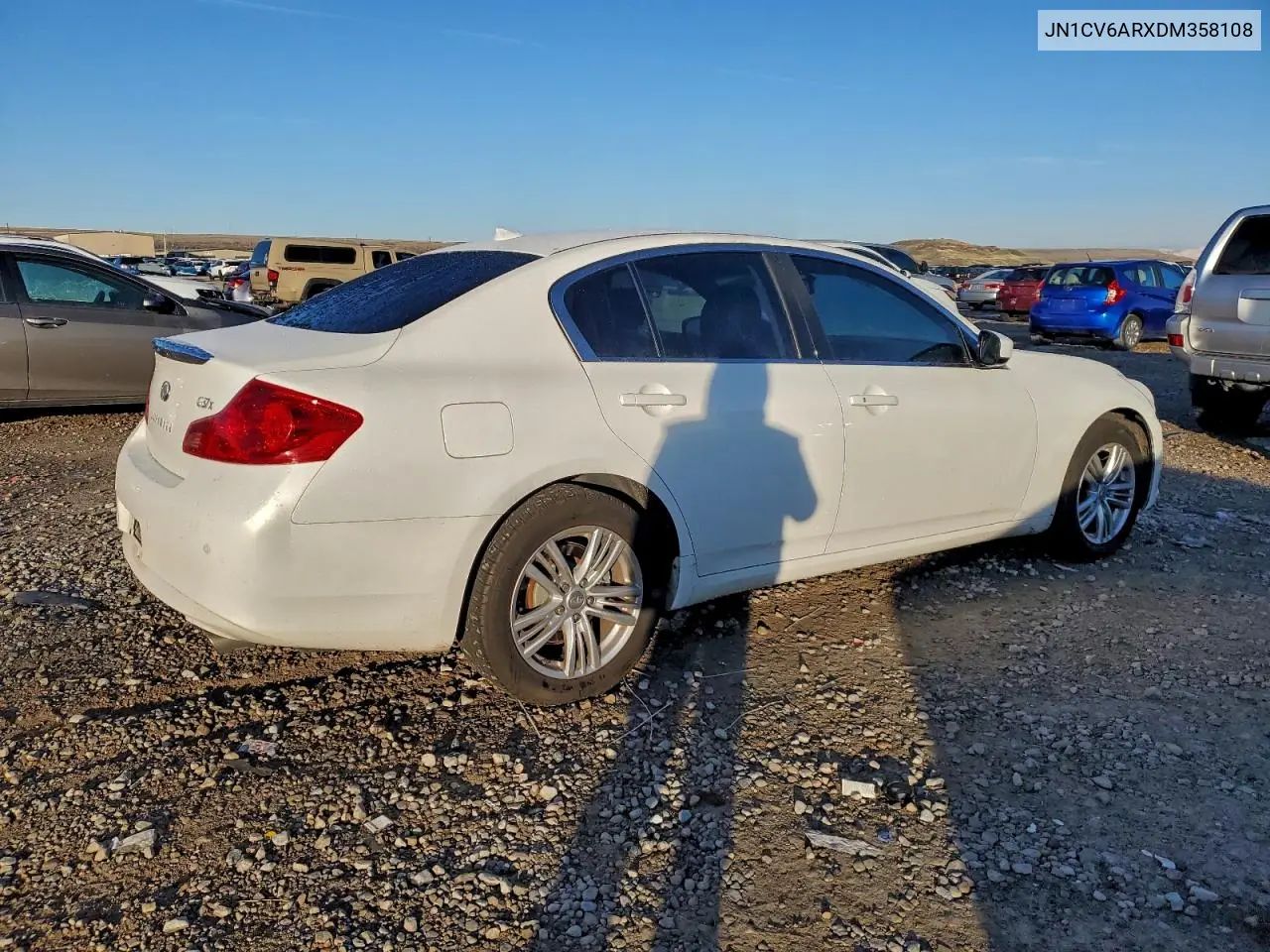 JN1CV6ARXDM358108 2013 Infiniti G37