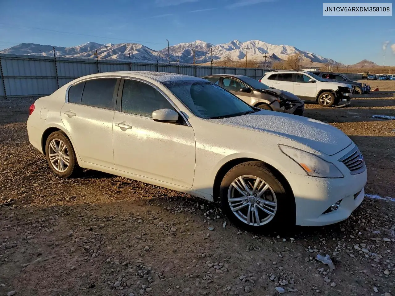 JN1CV6ARXDM358108 2013 Infiniti G37