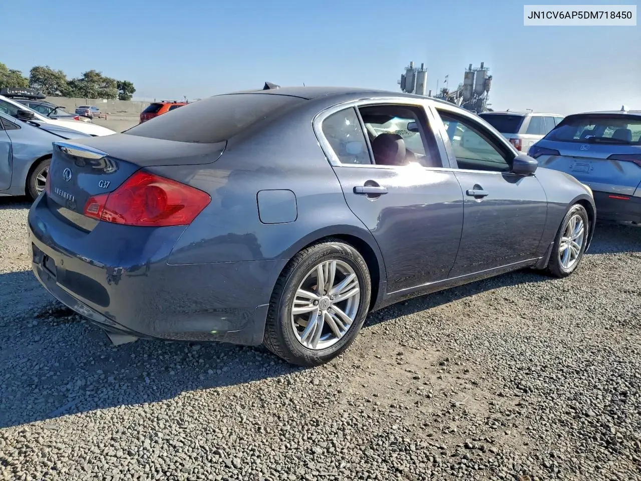 JN1CV6AP5DM718450 2013 Infiniti G37 Base
