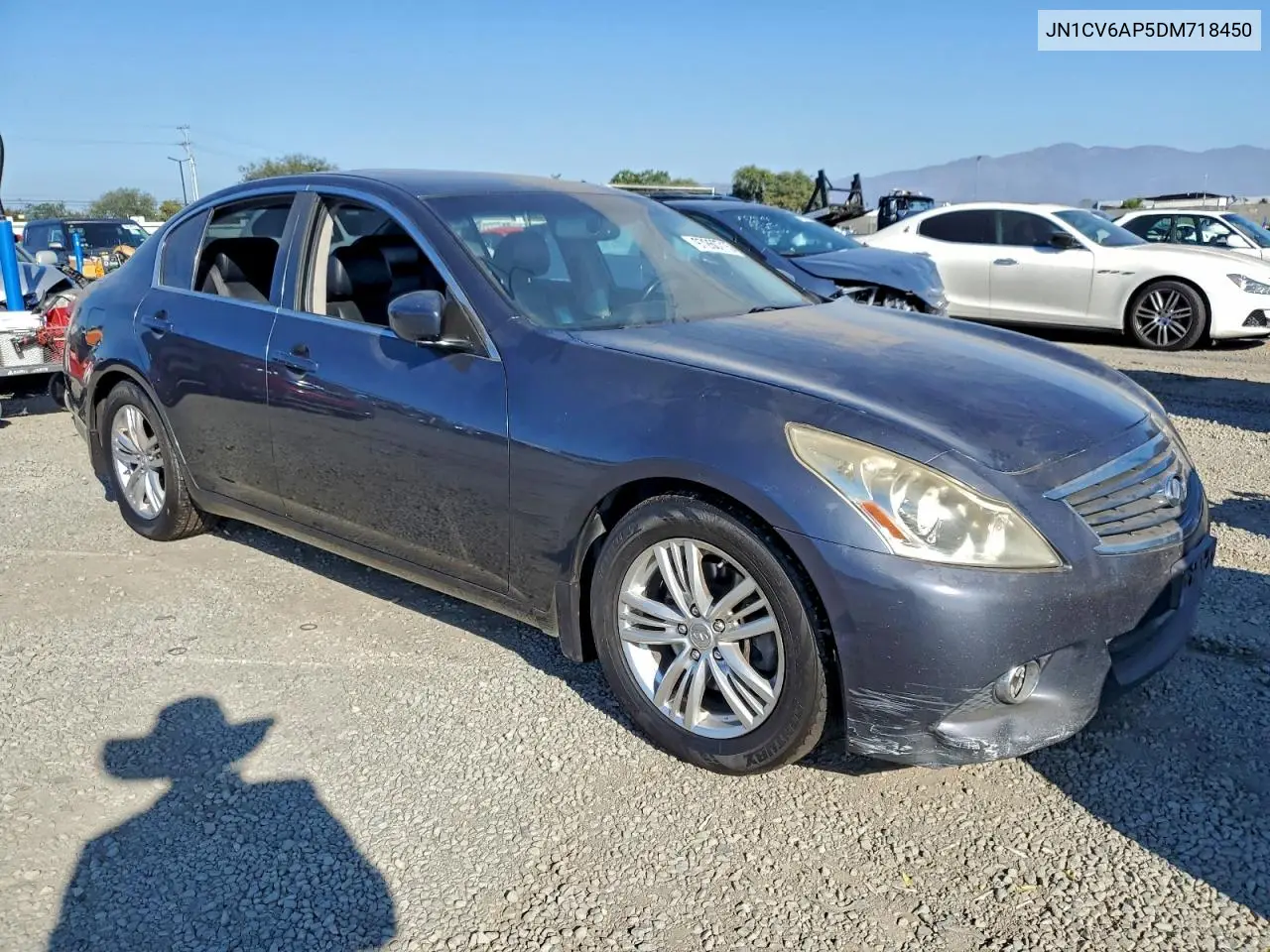JN1CV6AP5DM718450 2013 Infiniti G37 Base