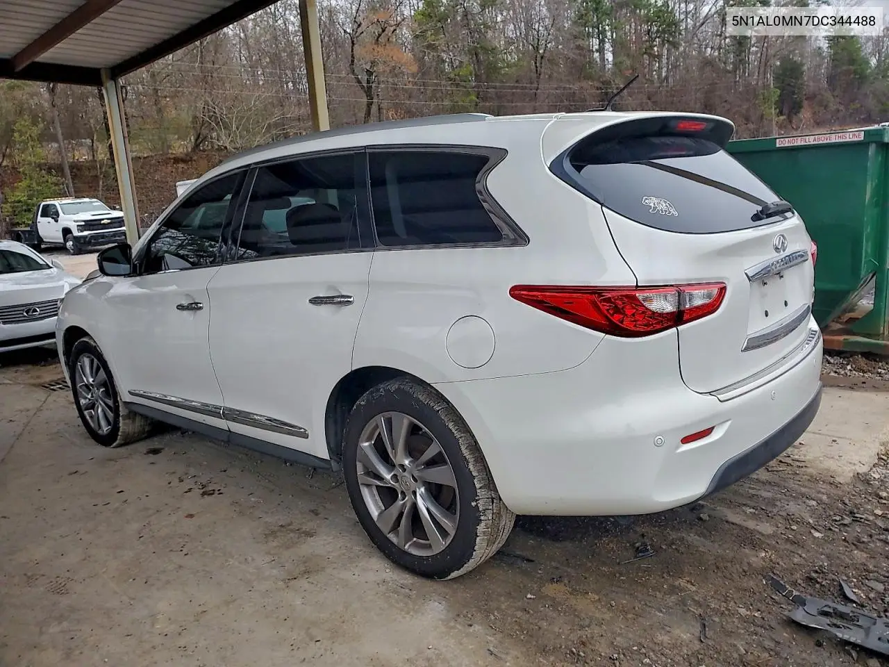 5N1AL0MN7DC344488 2013 Infiniti Jx35