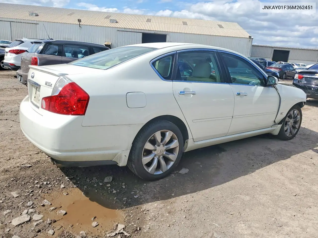 2006 Infiniti M35 Base VIN: JNKAY01F36M262451 Lot: 52163576