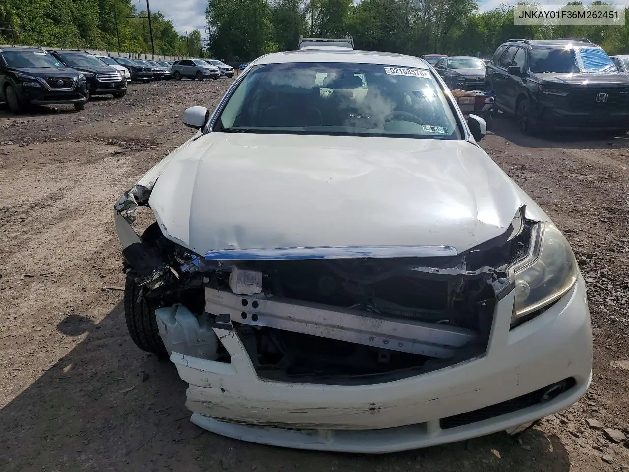 2006 Infiniti M35 Base VIN: JNKAY01F36M262451 Lot: 52163576