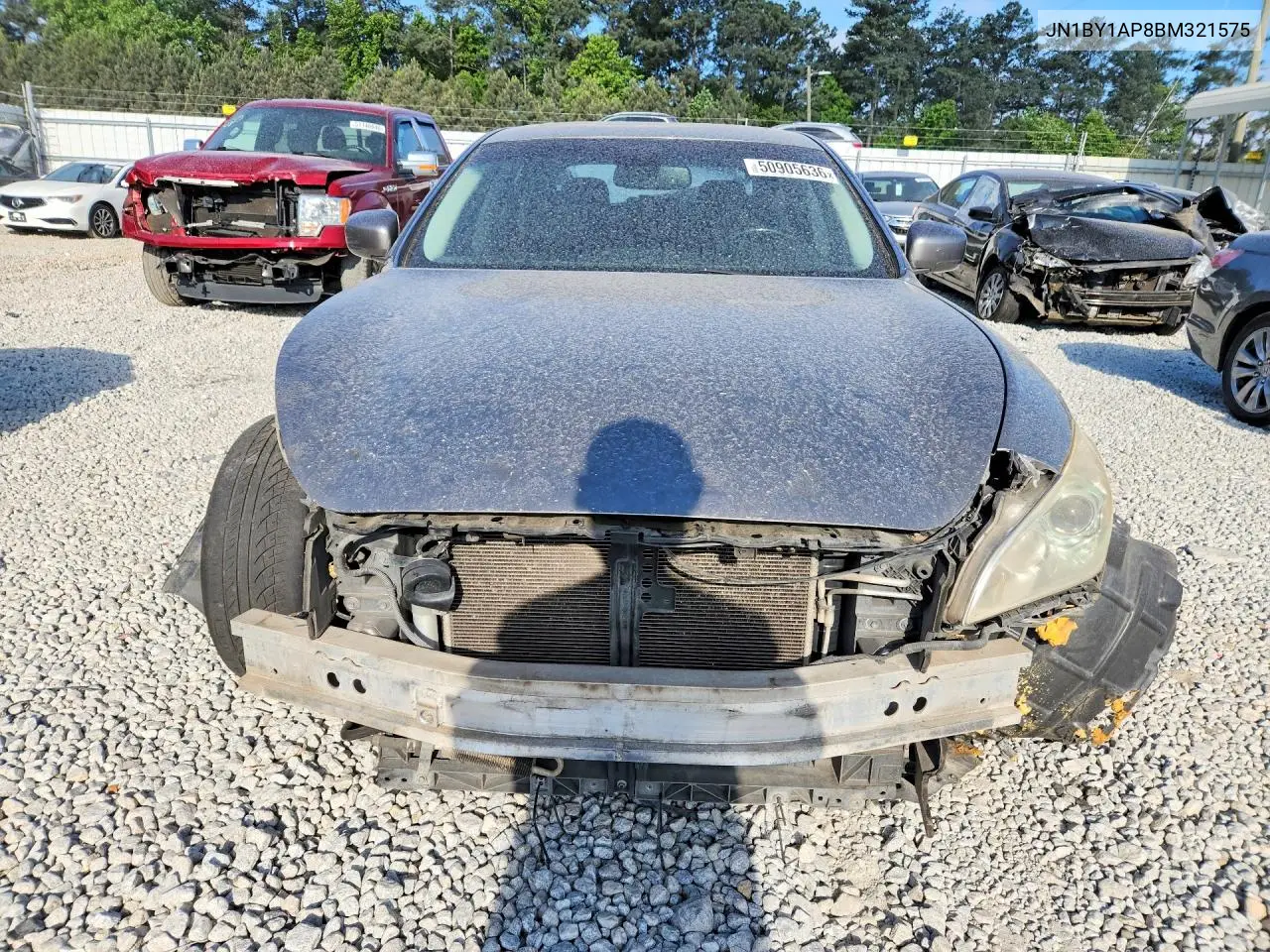 JN1BY1AP8BM321575 2011 Infiniti M37 Base