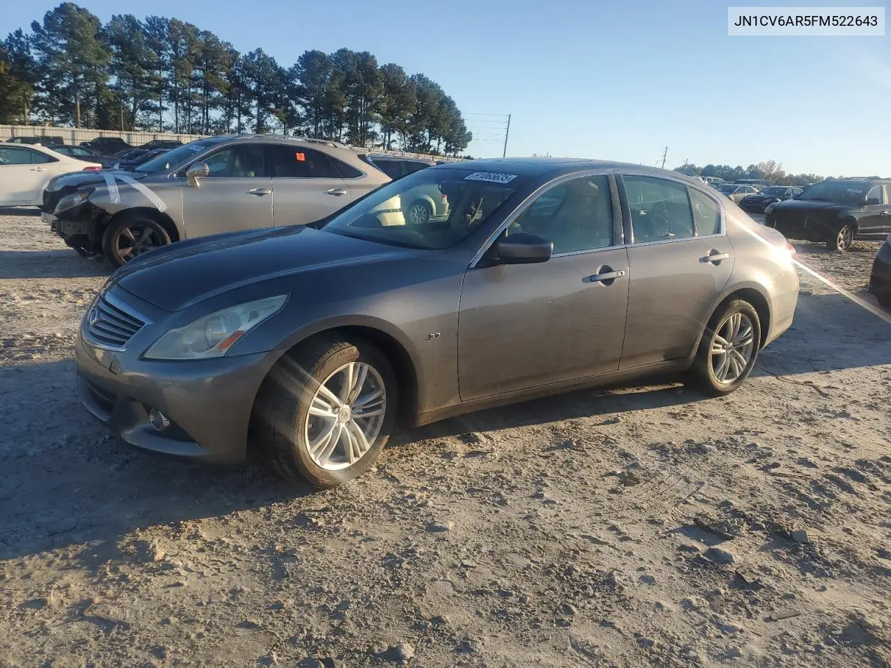 JN1CV6AR5FM522643 2015 Infiniti Q40