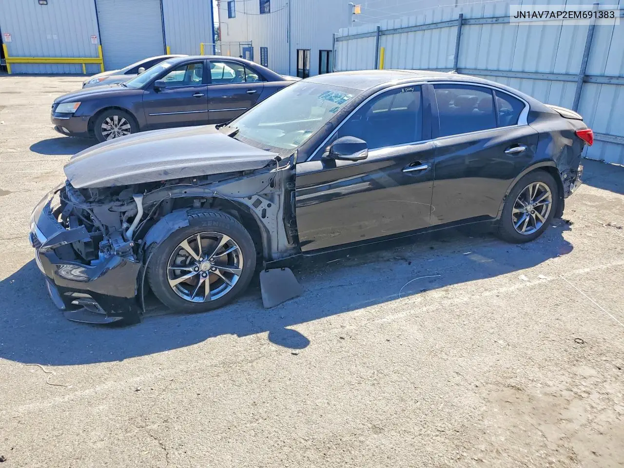 JN1AV7AP2EM691383 2014 Infiniti Q50 Hybrid Premium