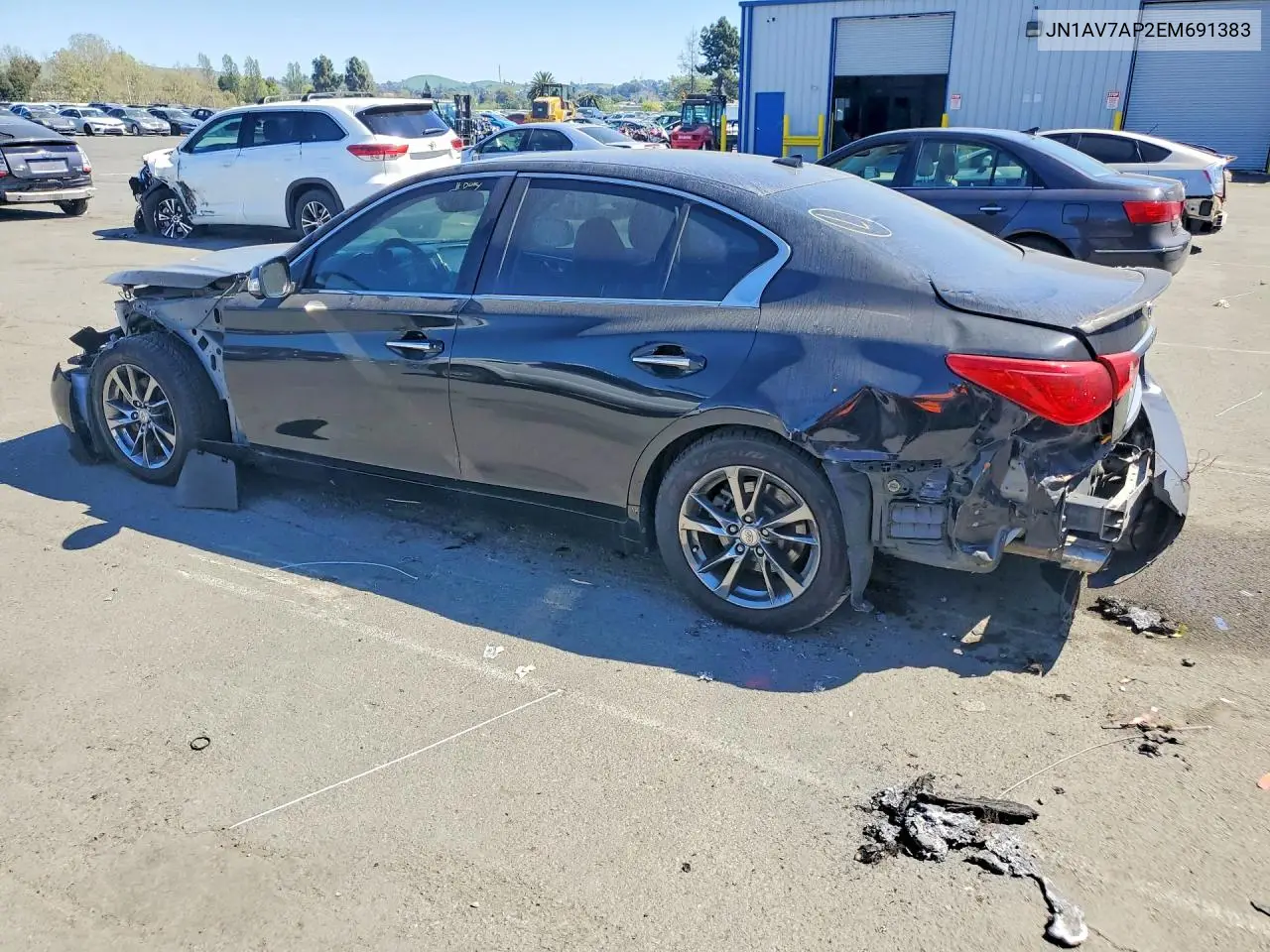 JN1AV7AP2EM691383 2014 Infiniti Q50 Hybrid Premium