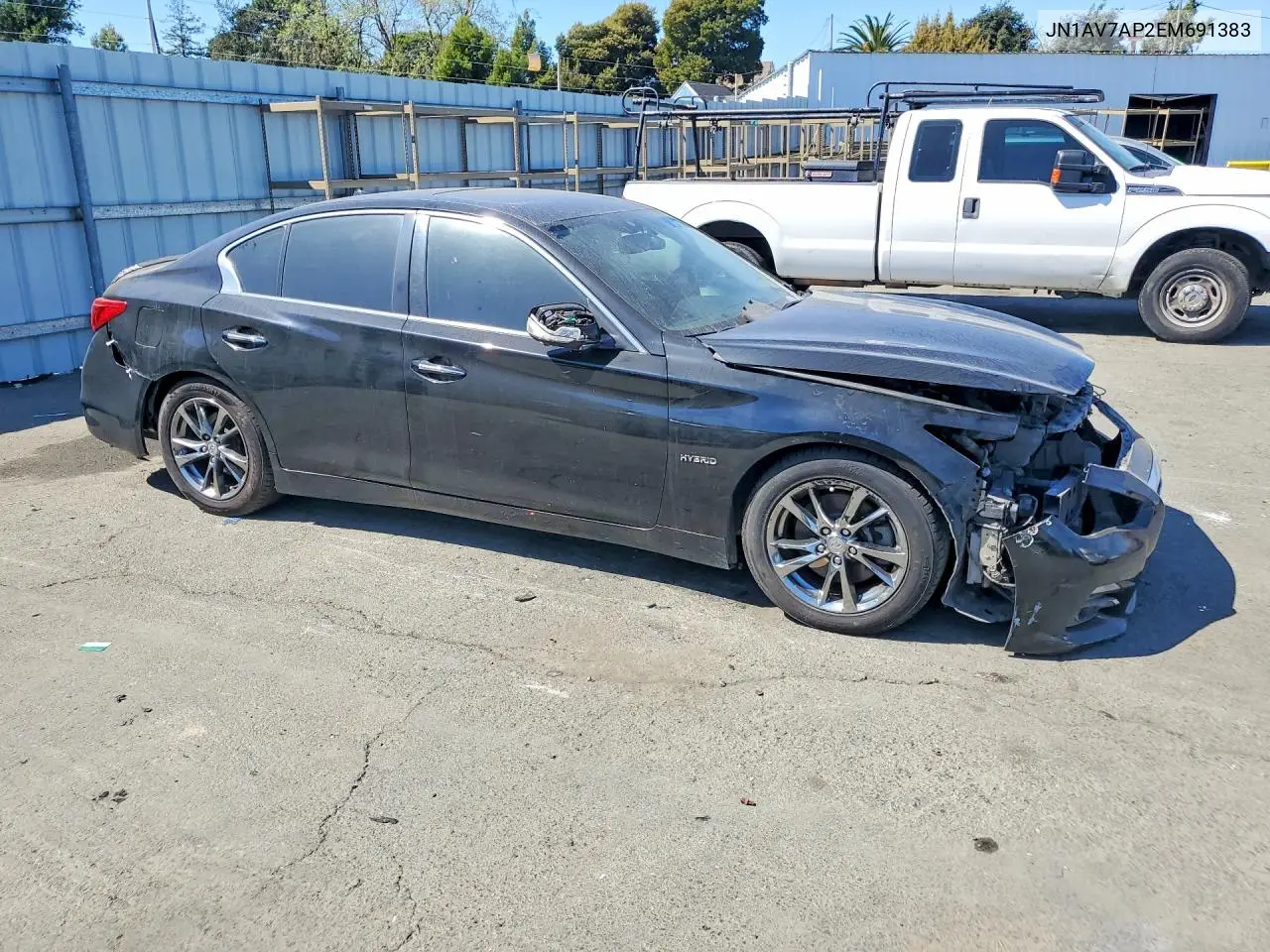 JN1AV7AP2EM691383 2014 Infiniti Q50 Hybrid Premium