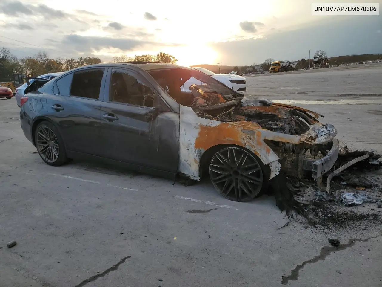 JN1BV7AP7EM670386 2014 Infiniti Q50 Base