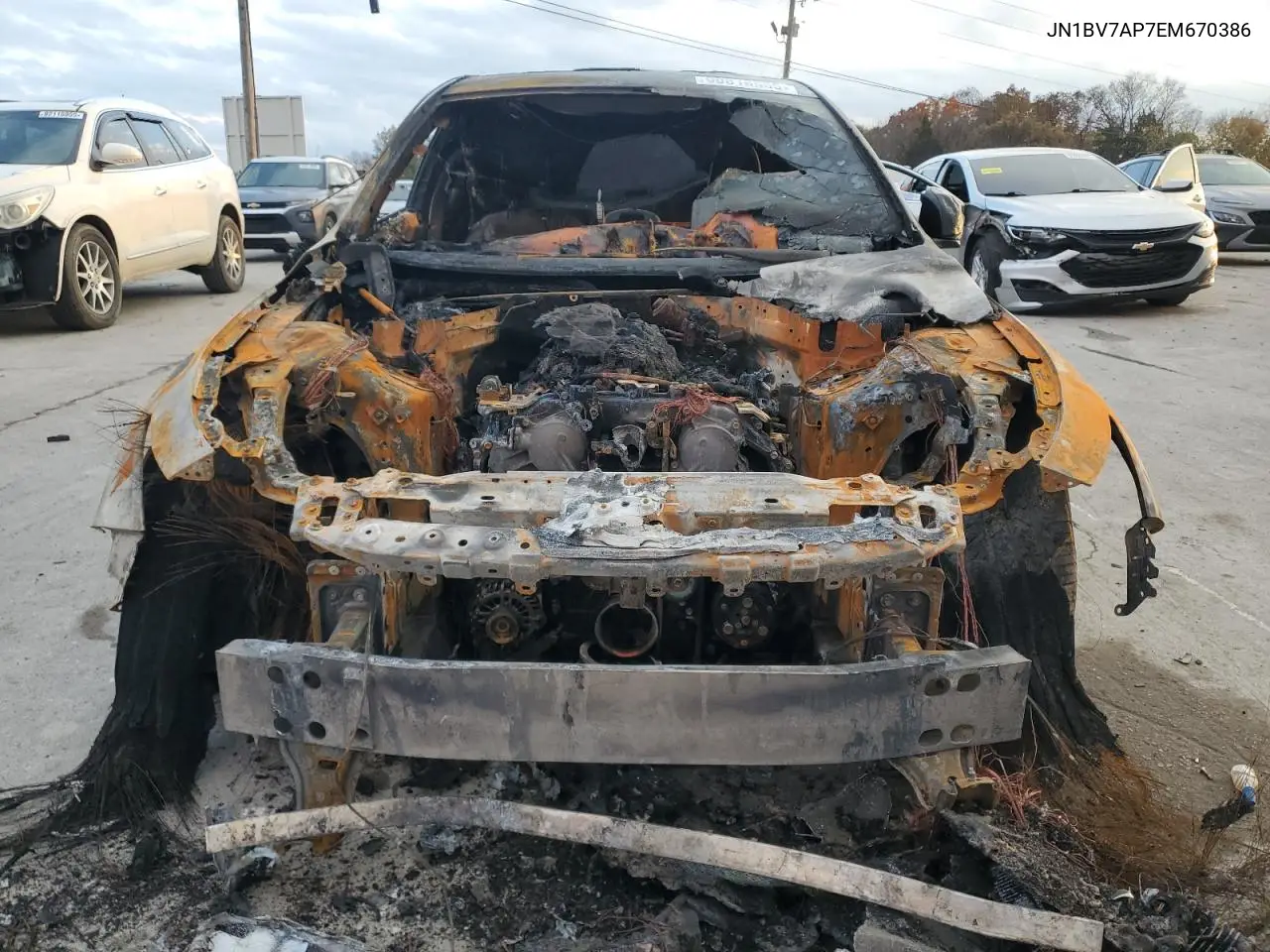 JN1BV7AP7EM670386 2014 Infiniti Q50 Base