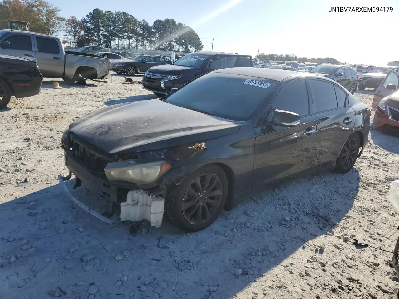 JN1BV7ARXEM694179 2014 Infiniti Q50 Base