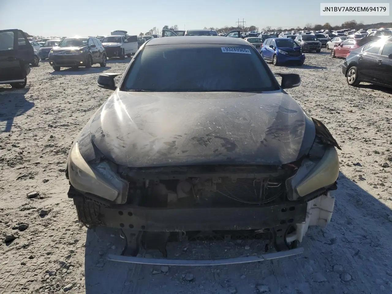 JN1BV7ARXEM694179 2014 Infiniti Q50 Base