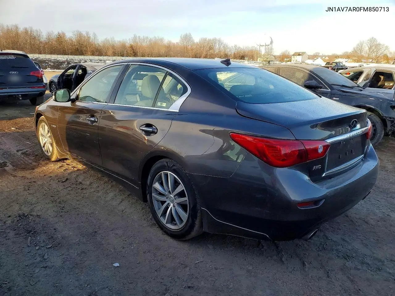 JN1AV7AR0FM850713 2015 Infiniti Q50 Hybrid Premium