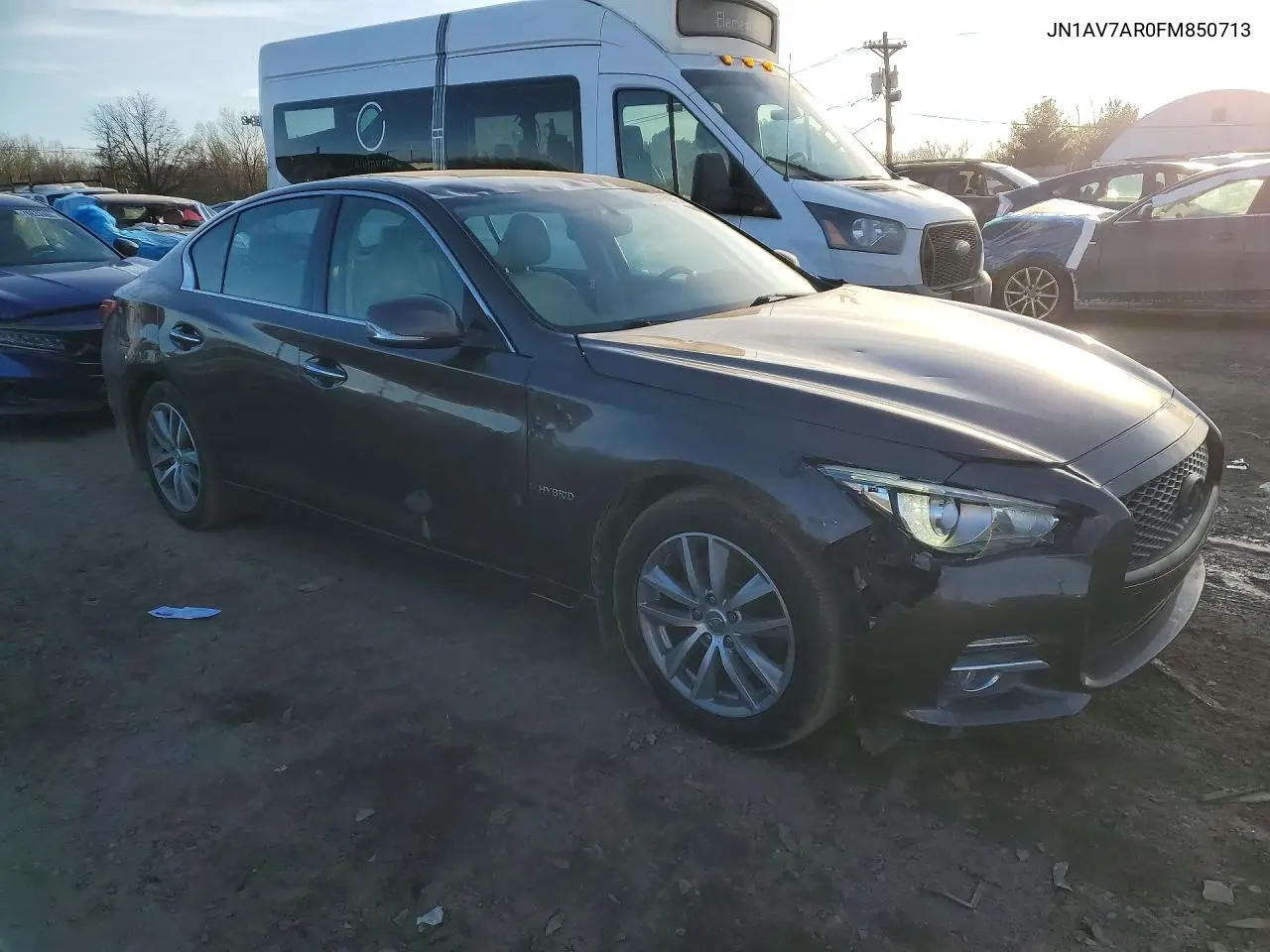JN1AV7AR0FM850713 2015 Infiniti Q50 Hybrid Premium