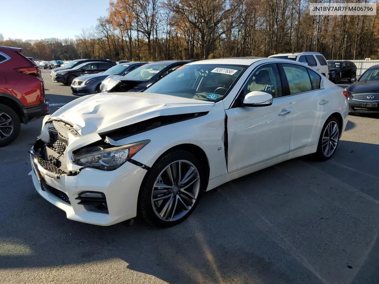 JN1BV7AR7FM406796 2015 Infiniti Q50 Base