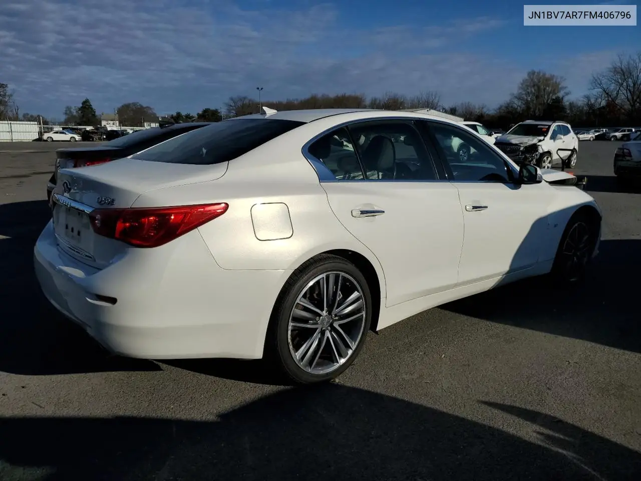 JN1BV7AR7FM406796 2015 Infiniti Q50 Base