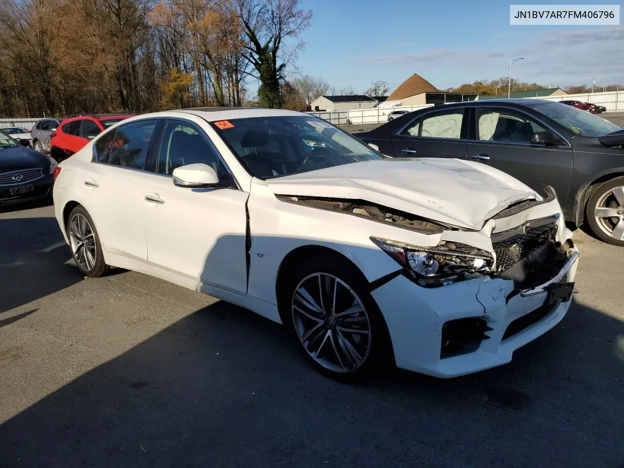 JN1BV7AR7FM406796 2015 Infiniti Q50 Base