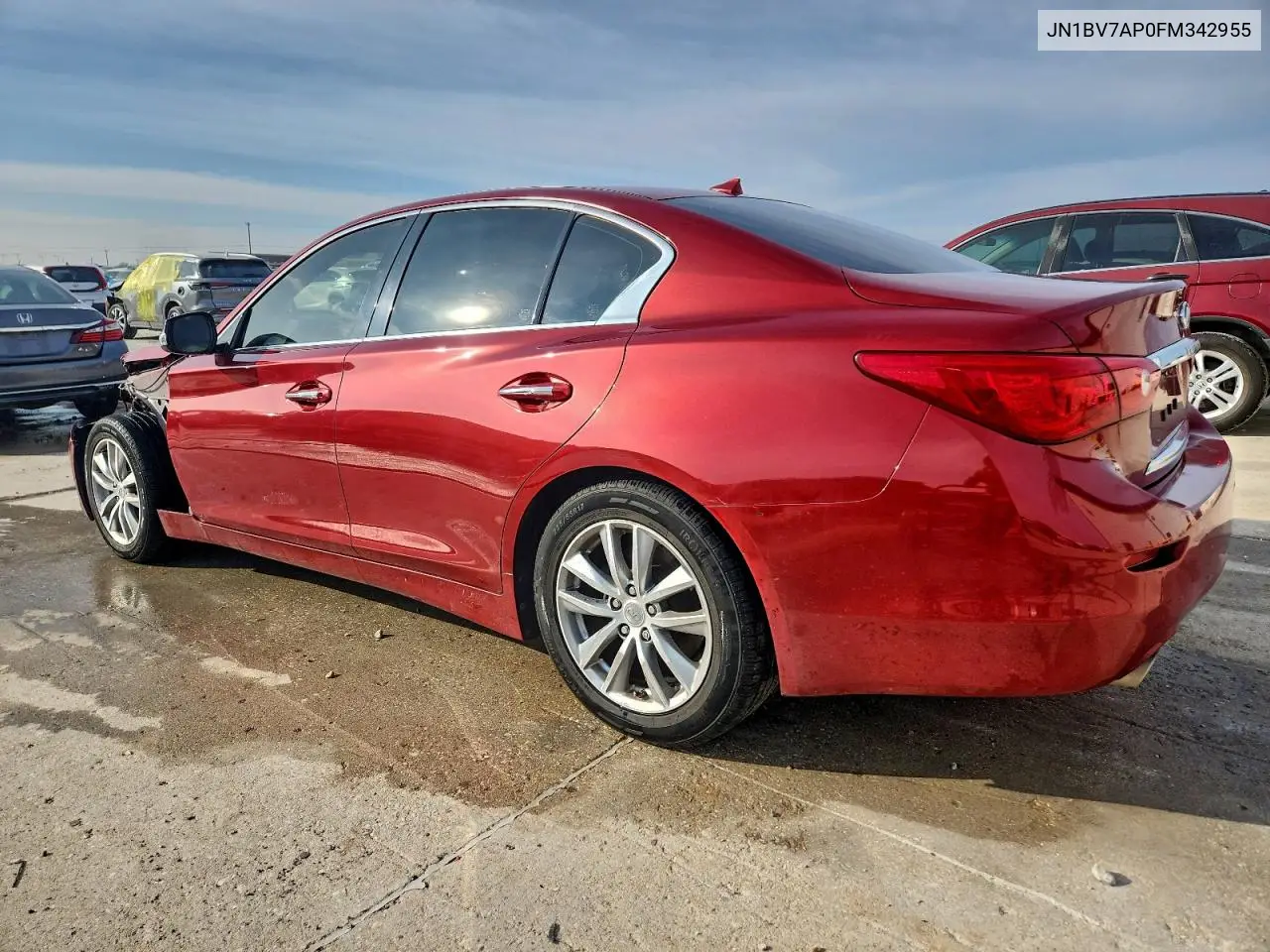JN1BV7AP0FM342955 2015 Infiniti Q50 Base