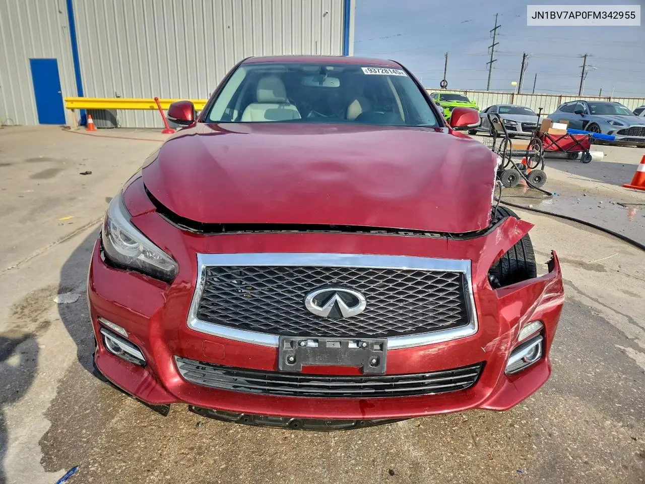 JN1BV7AP0FM342955 2015 Infiniti Q50 Base