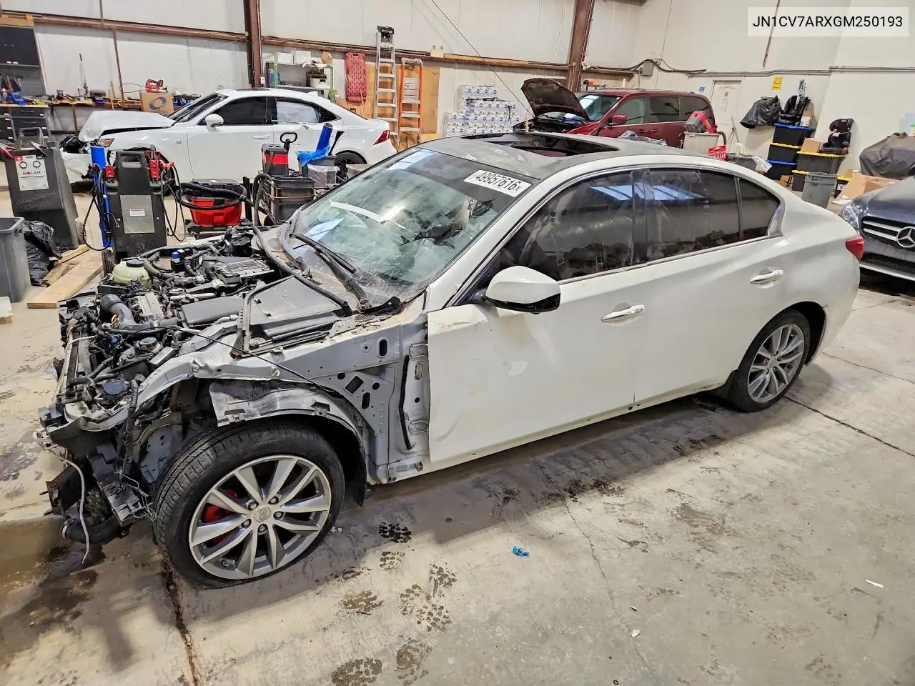 JN1CV7ARXGM250193 2016 Infiniti Q50 2.0T