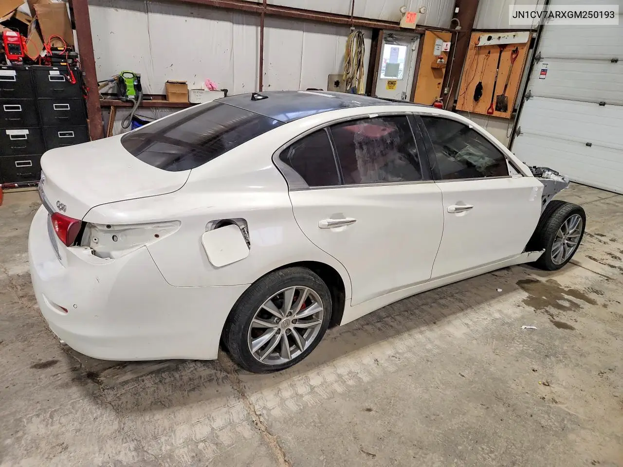 JN1CV7ARXGM250193 2016 Infiniti Q50 2.0T