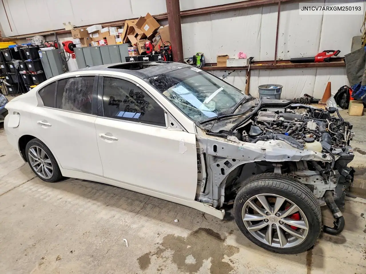 JN1CV7ARXGM250193 2016 Infiniti Q50 2.0T