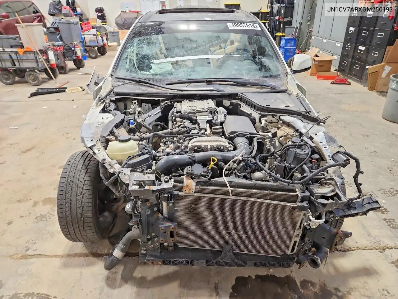 JN1CV7ARXGM250193 2016 Infiniti Q50 2.0T