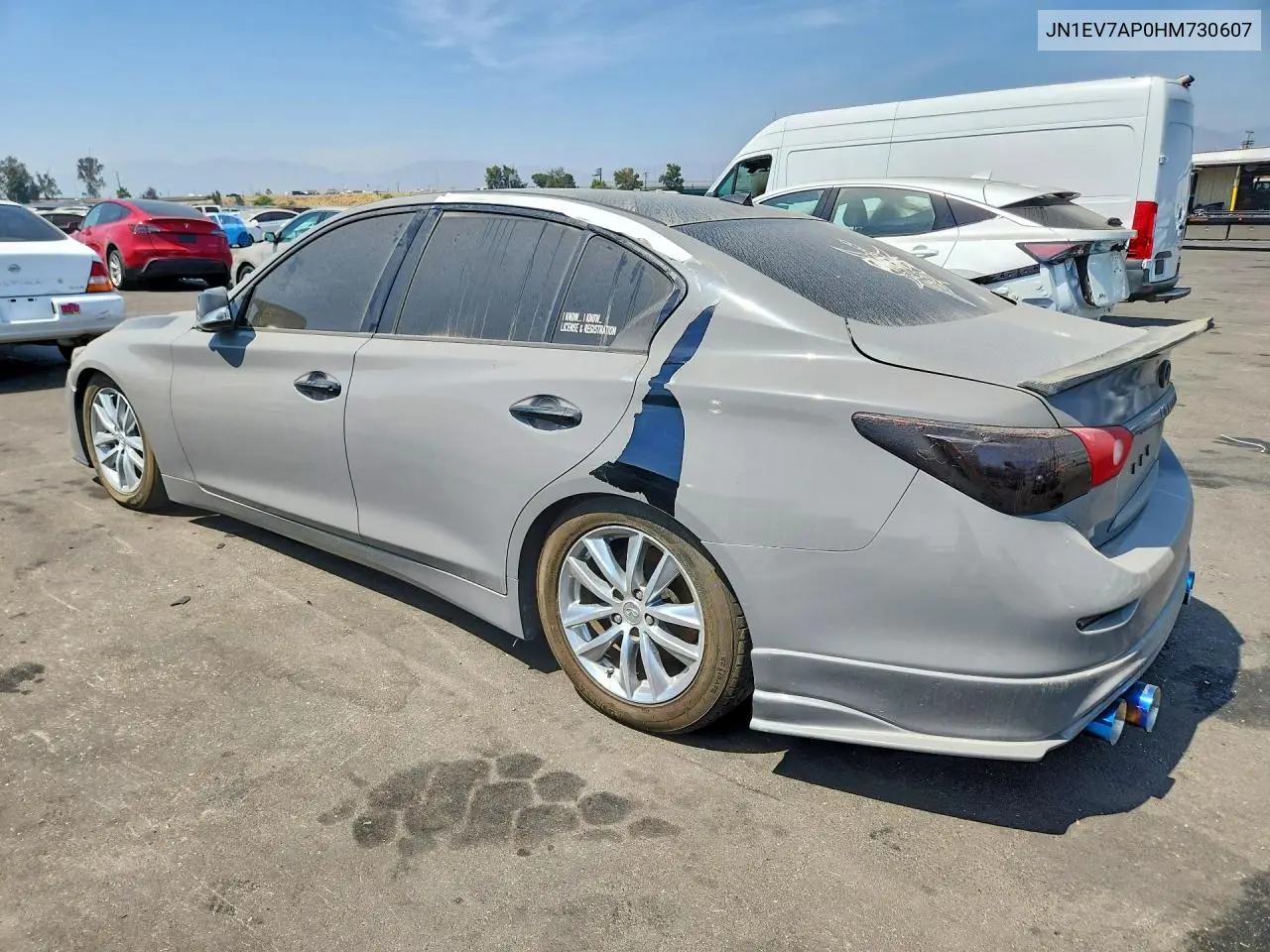JN1EV7AP0HM730607 2017 Infiniti Q50 3.0T Premium