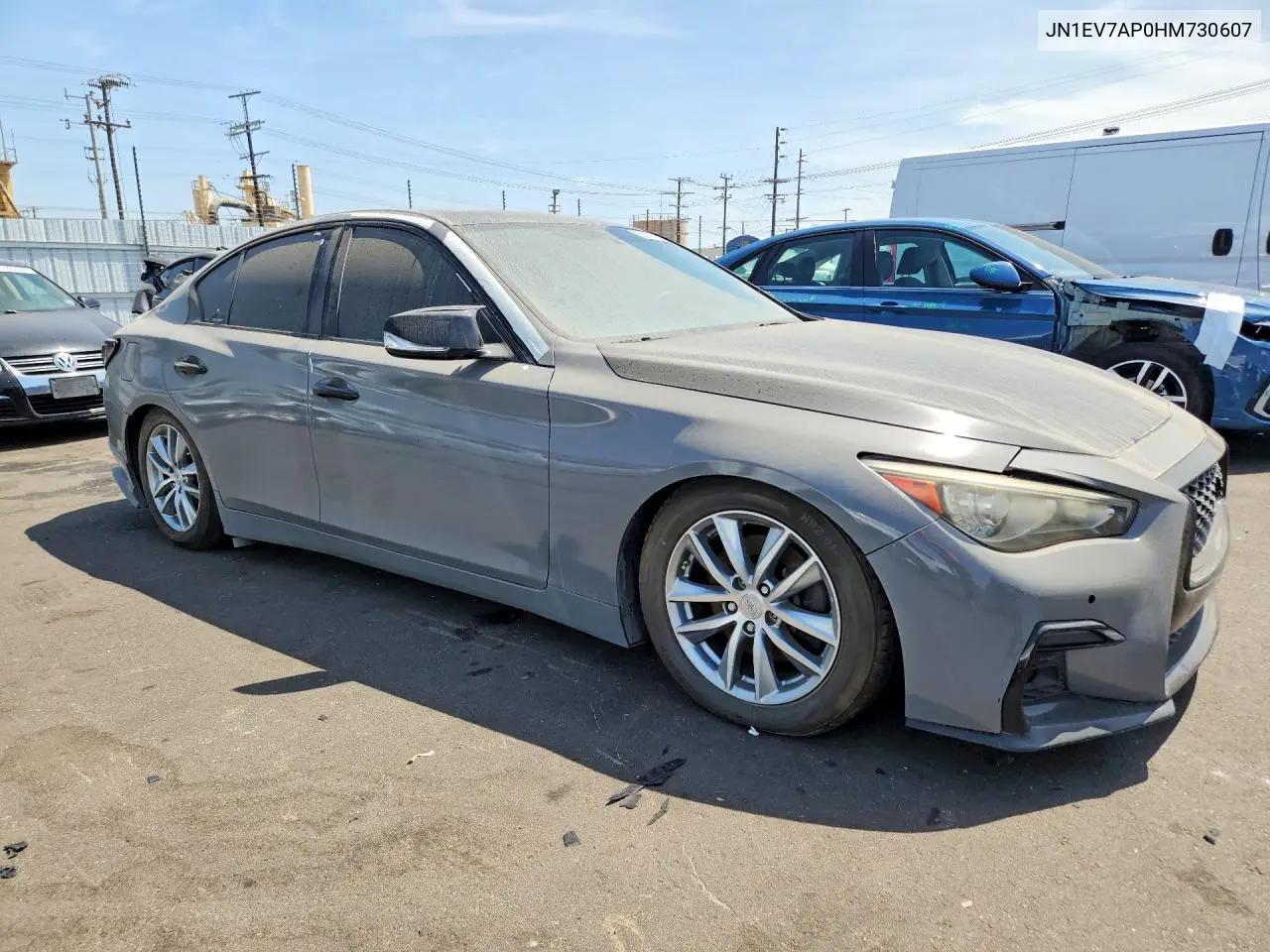 JN1EV7AP0HM730607 2017 Infiniti Q50 3.0T Premium