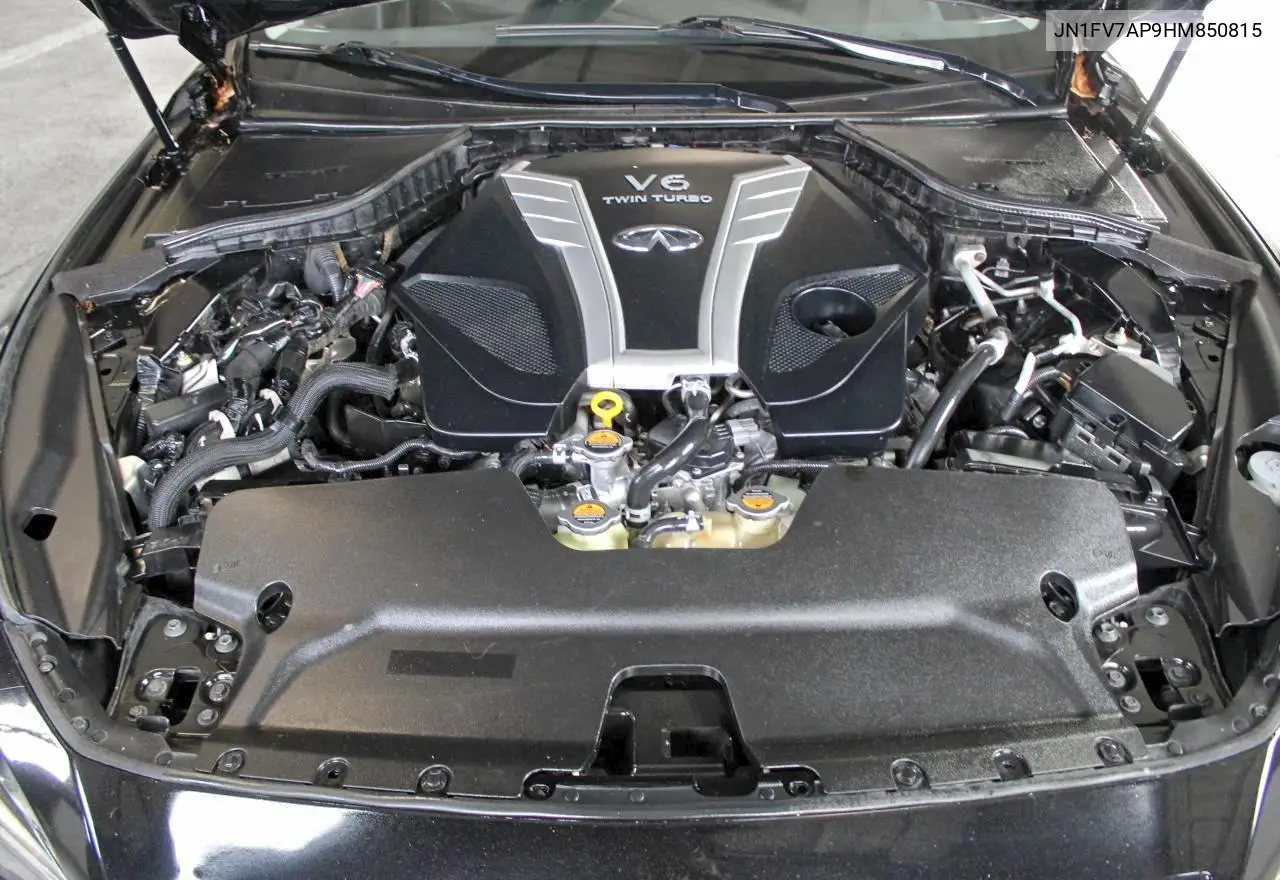 JN1FV7AP9HM850815 2017 Infiniti Q50 Red Sport 400