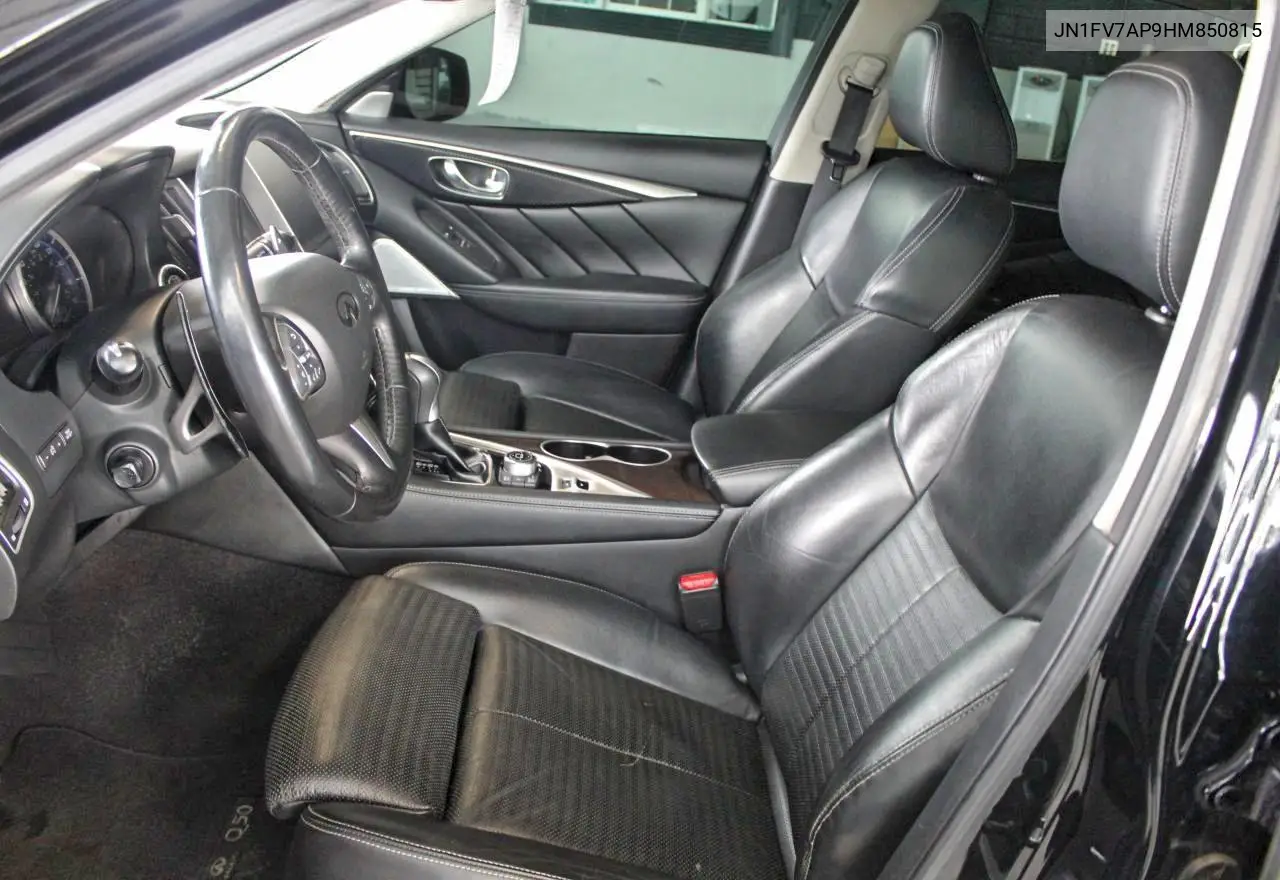 JN1FV7AP9HM850815 2017 Infiniti Q50 Red Sport 400