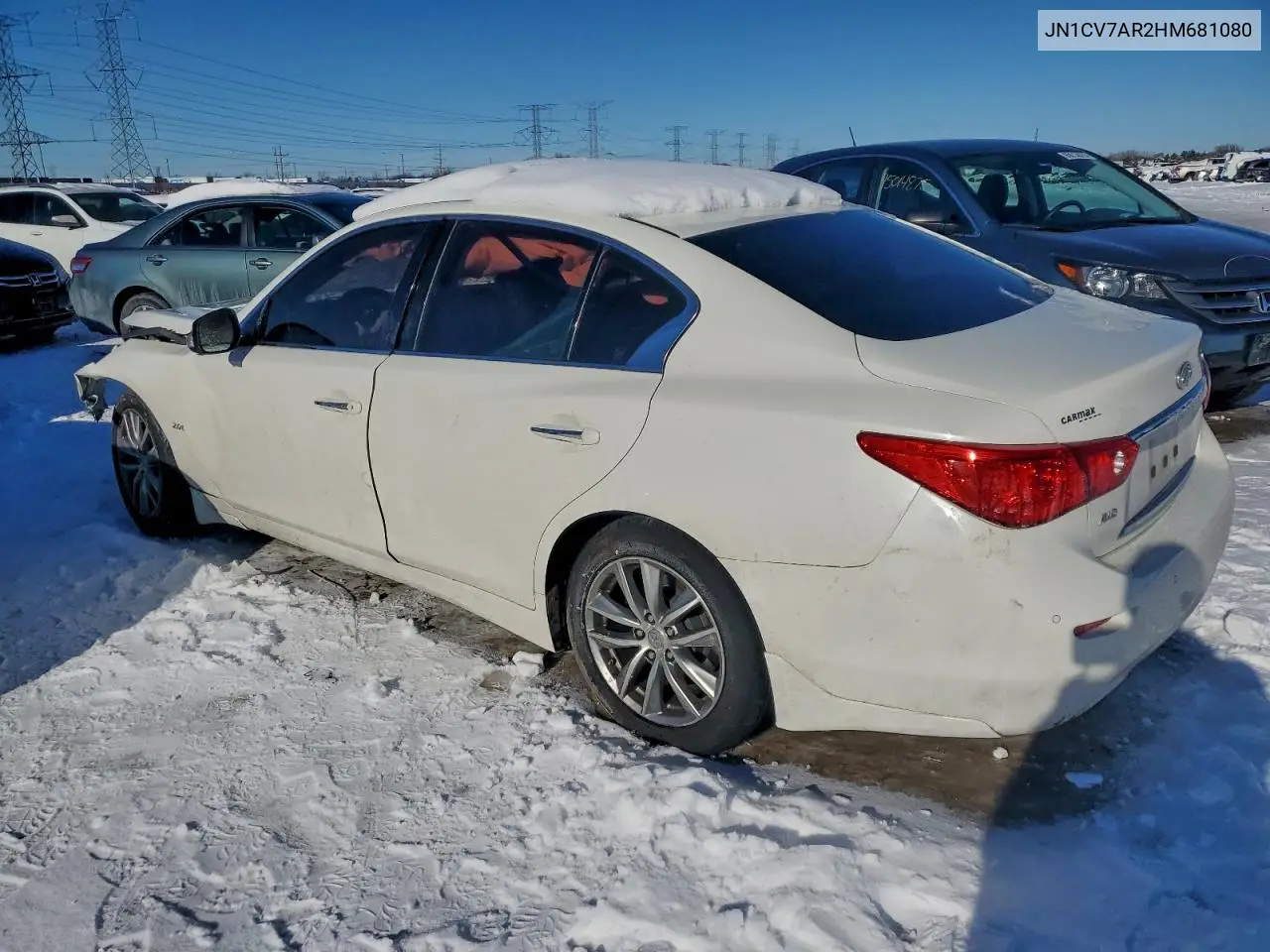 JN1CV7AR2HM681080 2017 Infiniti Q50 Base