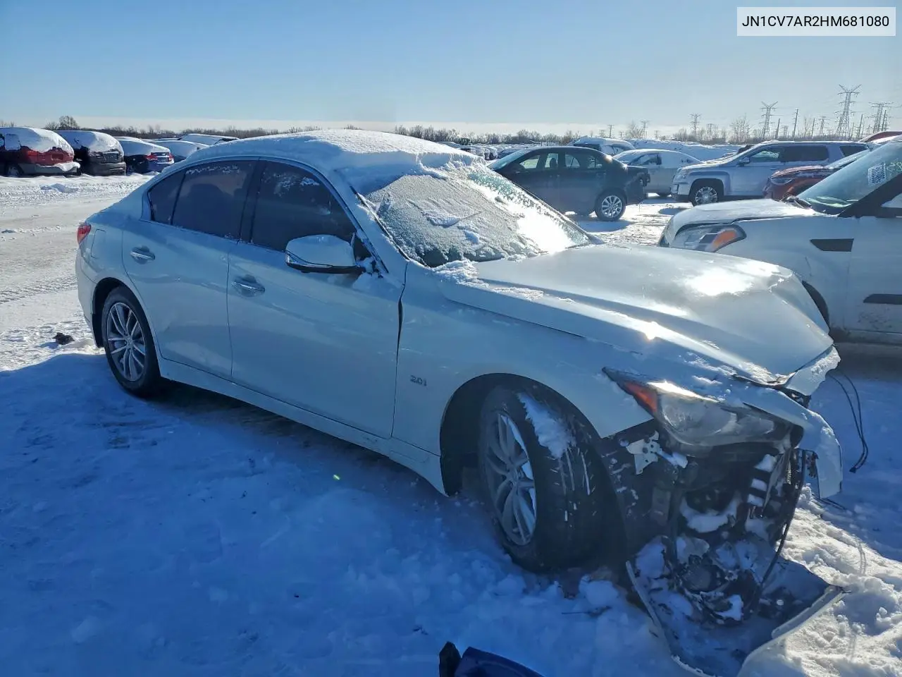 JN1CV7AR2HM681080 2017 Infiniti Q50 Base