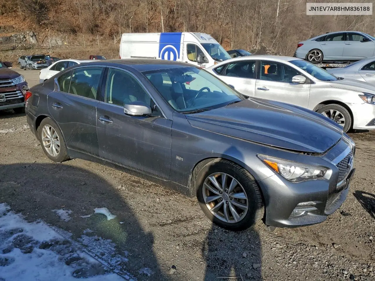 JN1EV7AR8HM836188 2017 Infiniti Q50 Premium