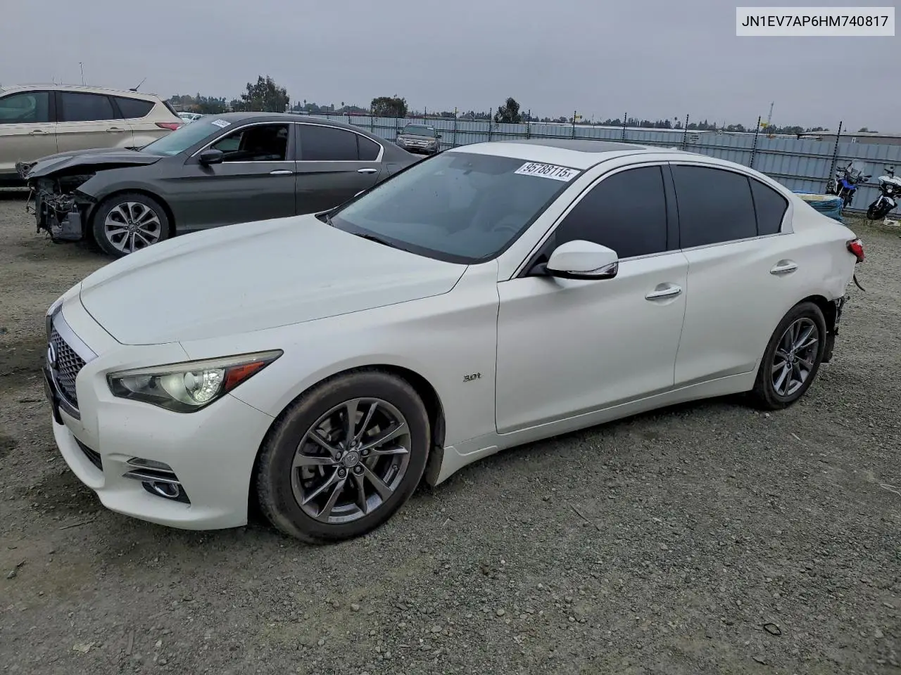 JN1EV7AP6HM740817 2017 Infiniti Q50 Premium