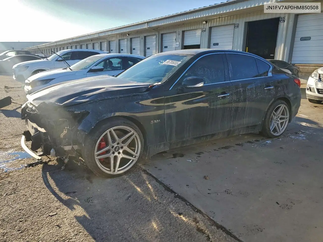JN1FV7AP0HM850508 2017 Infiniti Q50 Red Sport 400